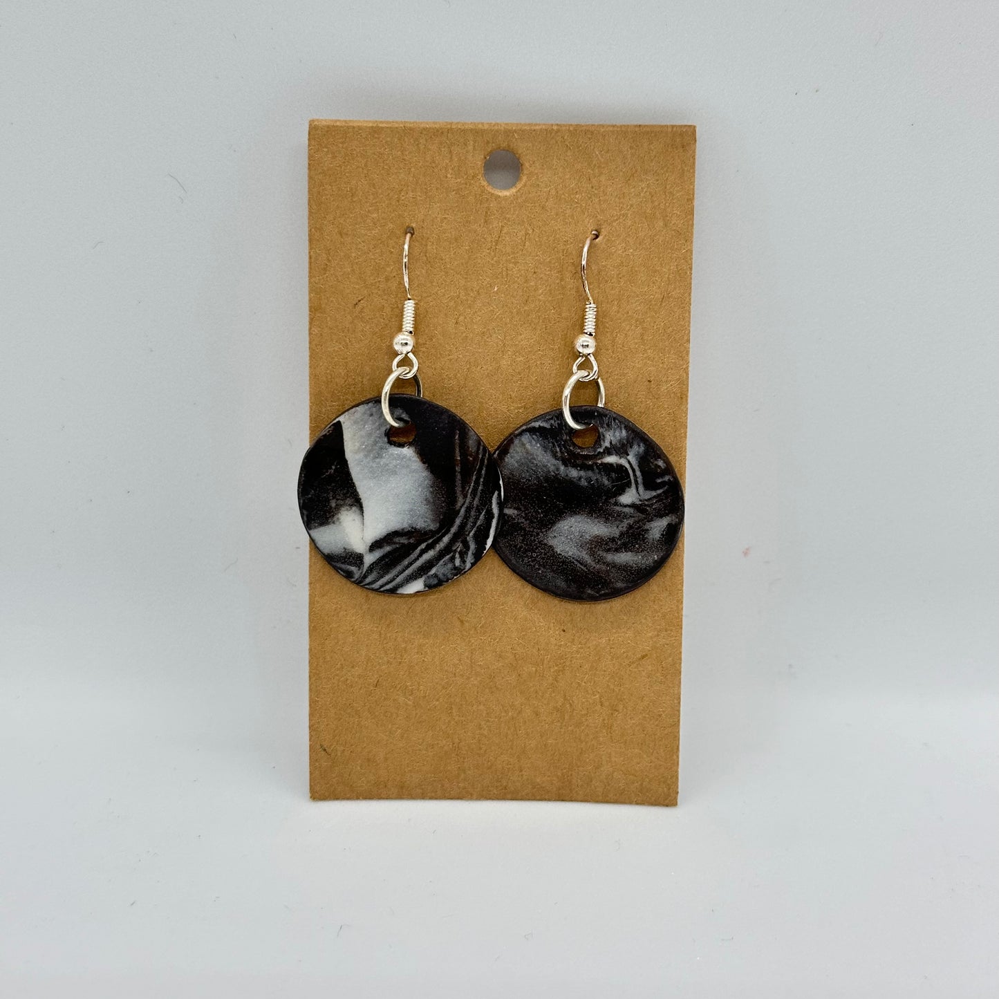 Earring Marbled #1